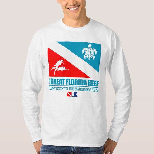 Great Florida Reef (sq) T-Shirt (Vorderseite)