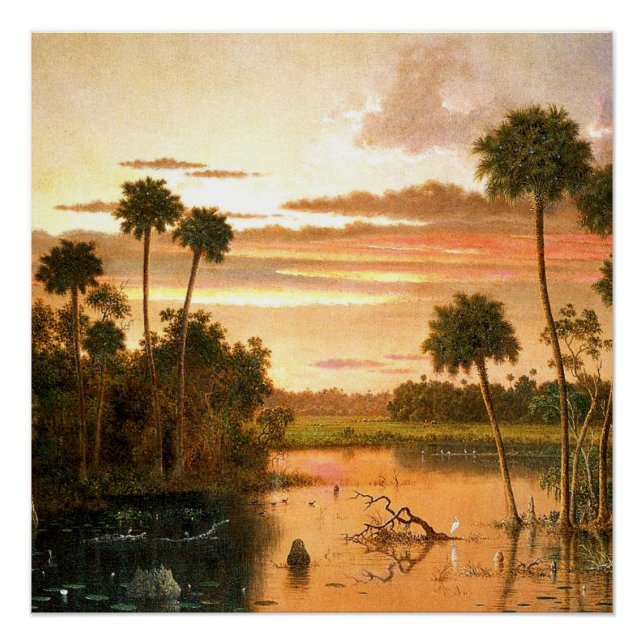 Great Florida Sunset, Fine Art, Poster (Vorderseite)