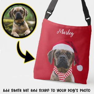 Great Foto Weihnachtsgeschenk für Haustiere Liebha Tragetaschen Mit Langen Trägern