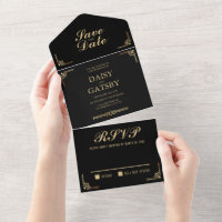 Great Gatsby Save the Date UAWG