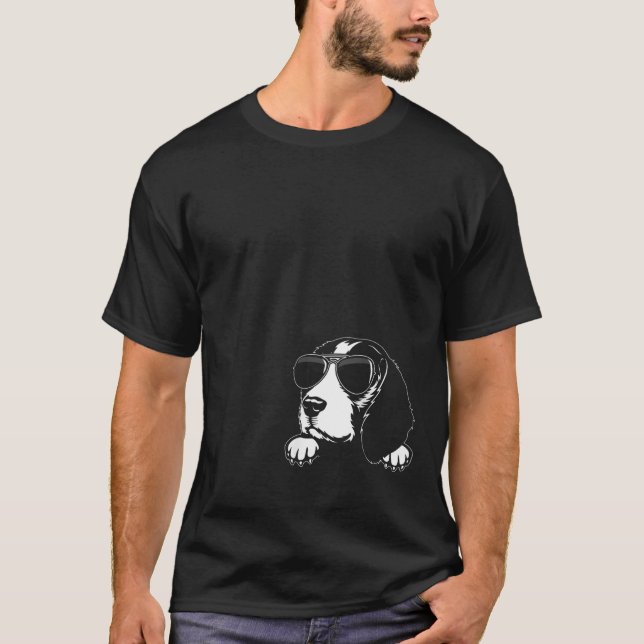 Great gift for Christmas Very cool Beagle  T-Shirt (Vorderseite)