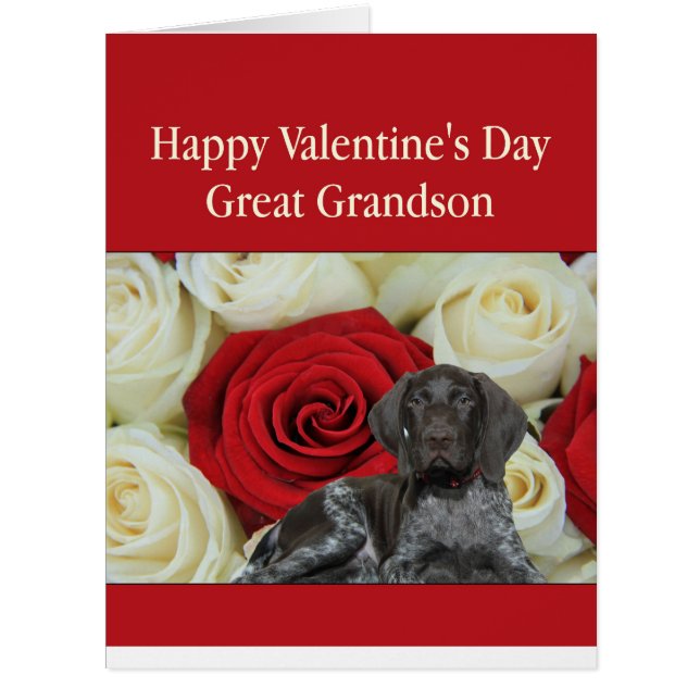 Great Grand-fils Glossy Grizzly Valentine Puppy Lo (Devant)