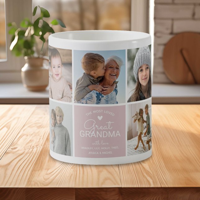 GREAT GRANDMA "die beliebteste Foto Collage" Kaffeetasse (Von Creator hochgeladen)