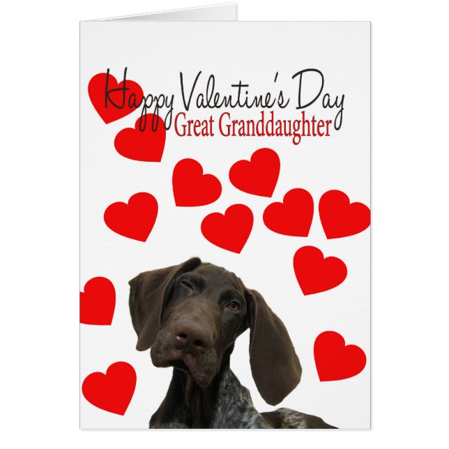 Great Grandtochter Glossy Grizzine Valentine (Vorne)