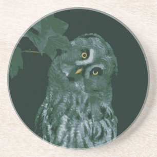 Great Gray Owl Untersetzer