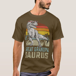 Great Großpasaurus T Re Dinosaur Grandpa Saurus F T-Shirt