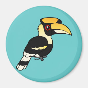 Great Hornbill Magnet