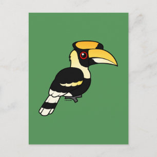 Great Hornbill Postkarte