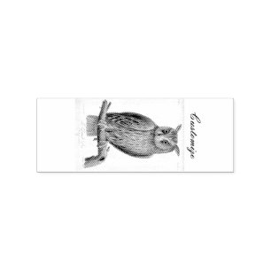 Great Horned Owl Thunder_Cove Gummistempel