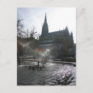 Great Illuminator Tinguely brunnen, Basel Postkarte