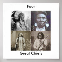 Great  Indian Chiefs Poster