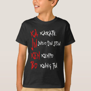 Great Kajukenbo Fighting Karate Judo Kenpo Kung Fu T-Shirt