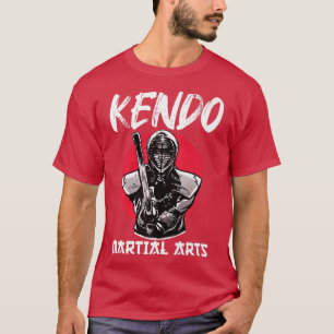 Great Kendo Samurai mit Schwert Design Japan Warri T-Shirt