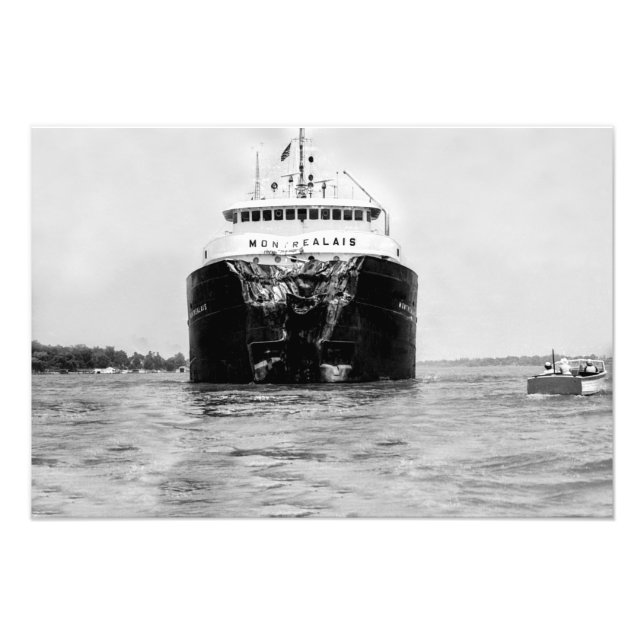 Great Lakes Algoma Montrealais at St Clair, MI P Fotodruck (Vorne)