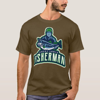 Great Lakes Angler Michigan T-Shirt