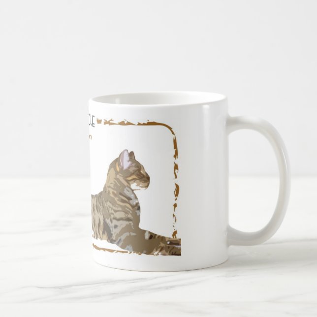 Great Lakes bengalische Rettungs-Tasse Kaffeetasse (Rechts)