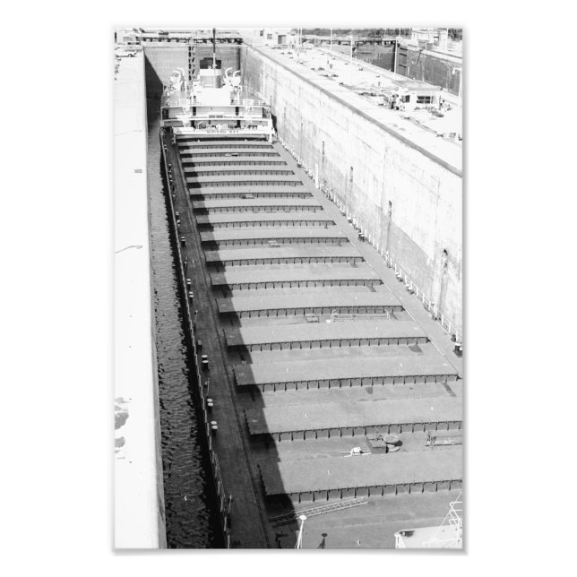 Great Lakes Damamer Nipigon Bay in Welland Canal Fotodruck (Vorne)