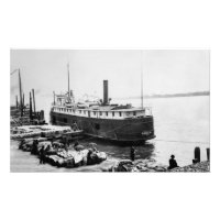 Great Lakes Dampfschiff Paket Frachter Douglas