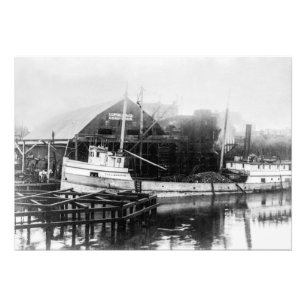 Great Lakes-Frachter George C. Markham Fotodruck