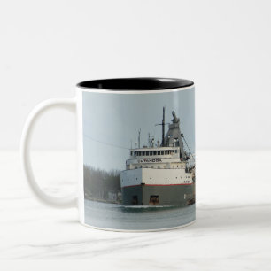 Great Lakes Freighter Cuyahoga Tasse