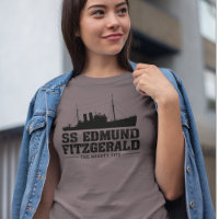 Great Lakes Schiff T-Shirt, SS Edmund Fitzgerald G