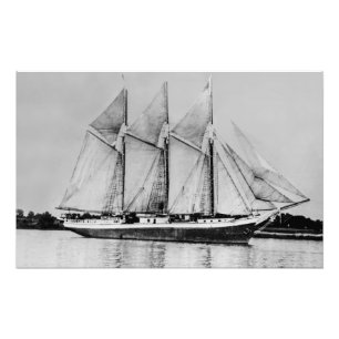 Great Lakes-Schoner Oliver H. Perry Fotodruck