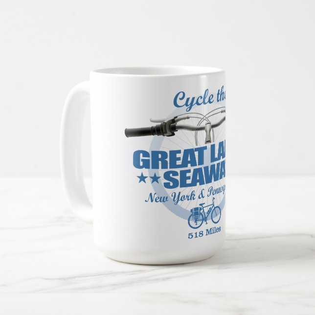 Great Lakes Seaway Trail (H2) Kaffeetasse (Vorderseite Links)