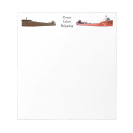 Great Lakes Shipping Interlake notepad Notizblock