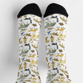 Great Lakes Wildlife Crew Socks Socken