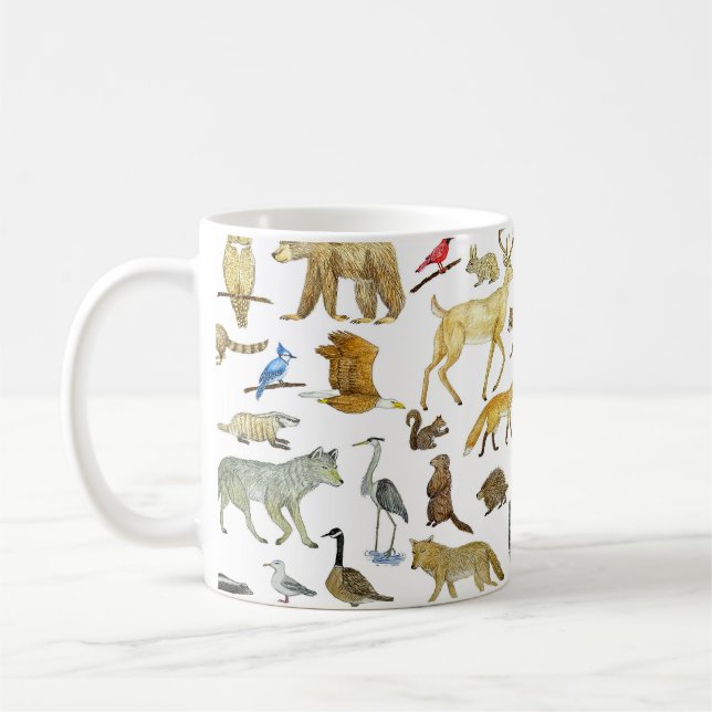 Great Lakes Wildlife Tasse (Links)