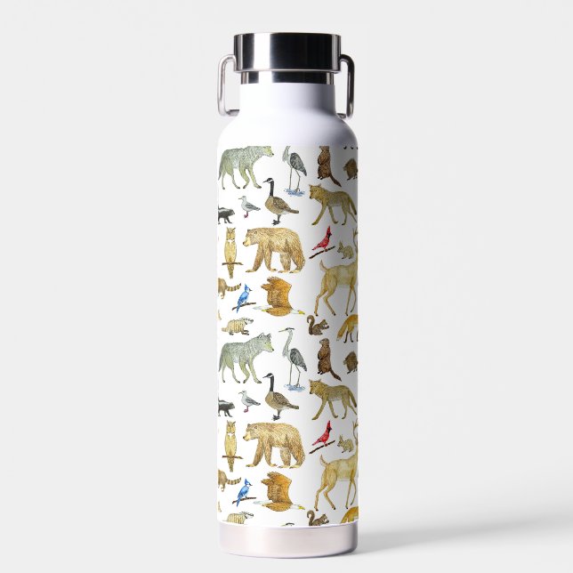 Great Lakes Wildlife Water Flasche (Vorne)
