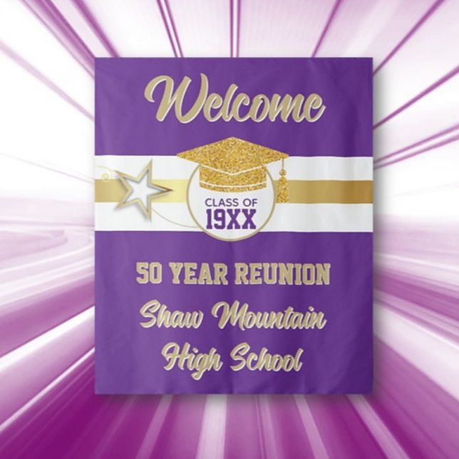 Great Look! 50 Year Class Reunion Tapestry Wandteppich (Von Creator hochgeladen)