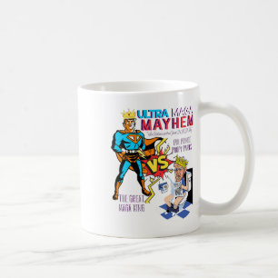 Great Maga King Donald Trump Biden Usa Ultra Maga Kaffeetasse