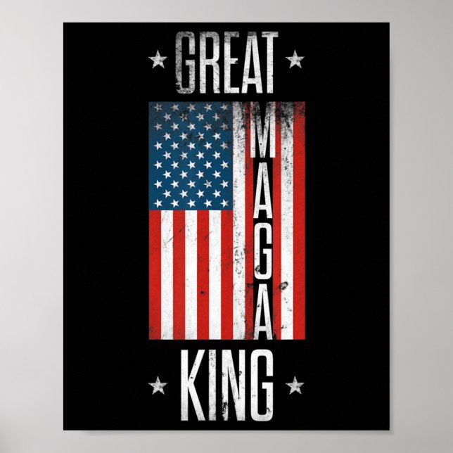 Great Maga King Ultra Maga Mens Poster (Vorne)