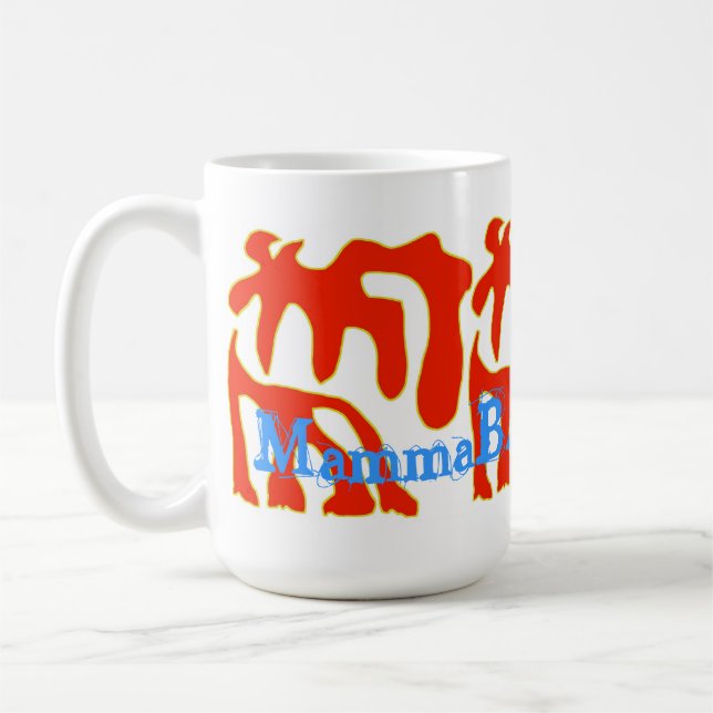 Great MammaBASIL Design Tasse! Kaffeetasse (Links)