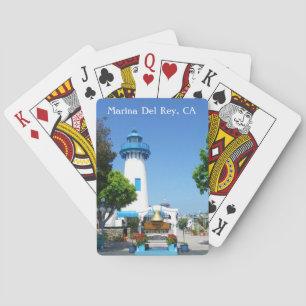 Great Marina Del Rey Spielkarten! Spielkarten