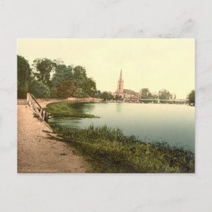 Great Marlow, Buckinghamshire, England Postkarte