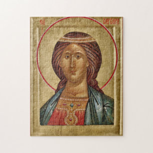 Great-Martyr St. Barbara Orthodox Christliches Sym