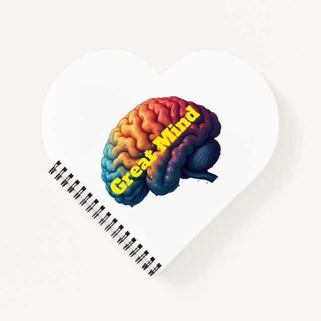 Great Mind Notizbuch (Vorderseite)