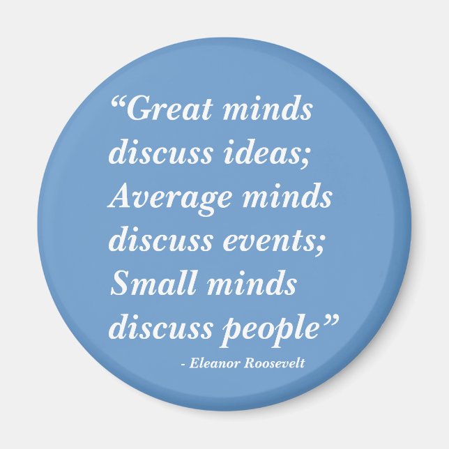 Great Minds Magnet (Vorne)