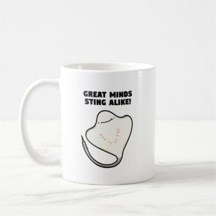 Great Minds Sting Alike Animal Pub Tasse