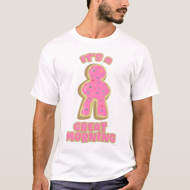 Great Morning Donut Meepe Brettspiel Kunst T-Shirt (Vorderseite)