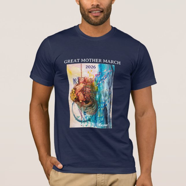 GREAT MOTHER MARCH Rebirth  T-Shirt (Vorderseite)