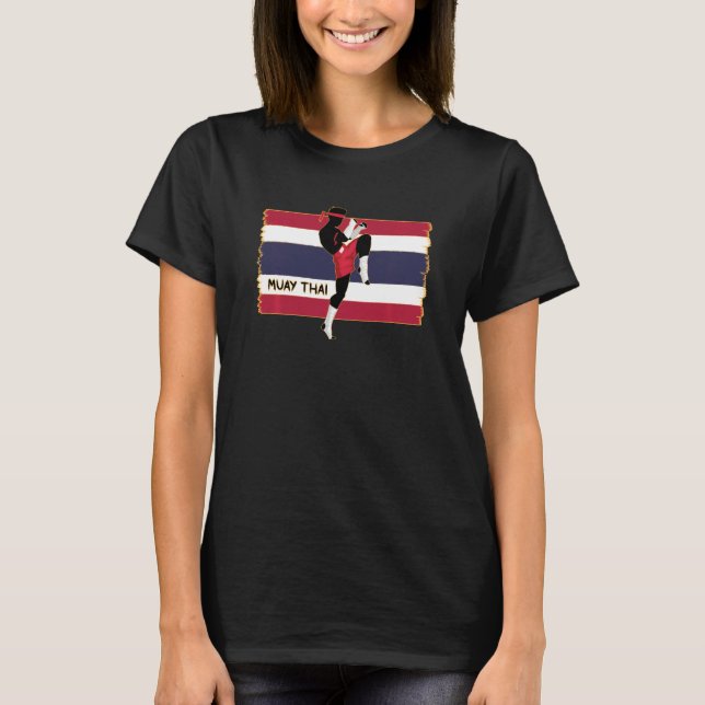 Great Muay Thai Boxing Thailand Martial Artis T-Shirt (Vorderseite)