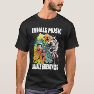 Great Music Men Black T-Shirt