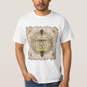 Great Neonatal Nurse Caduceus Custom Krankenschwes T-Shirt