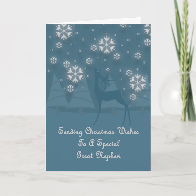 Great Nephew Rentier Weihnachten (Vorderseite)