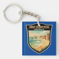 Great Ocean Road Australie Travel Art Vintage