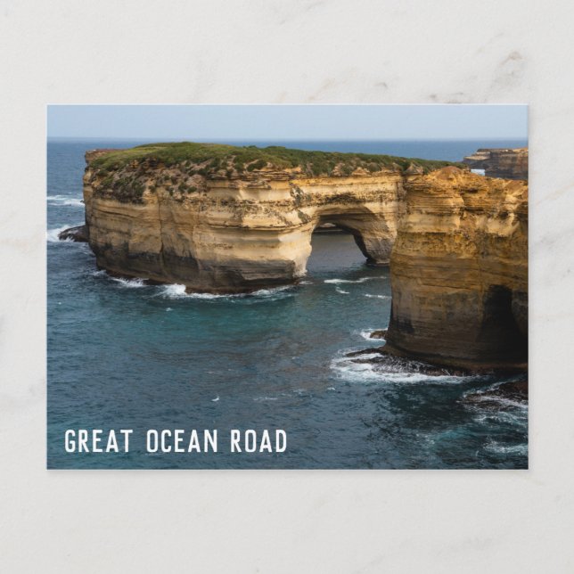 Great Ocean Road Loch Ard Gorge Wreck Postkarte (Vorderseite)