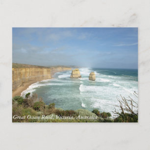 Great Ocean Road, Victoria, Australien Postkarte